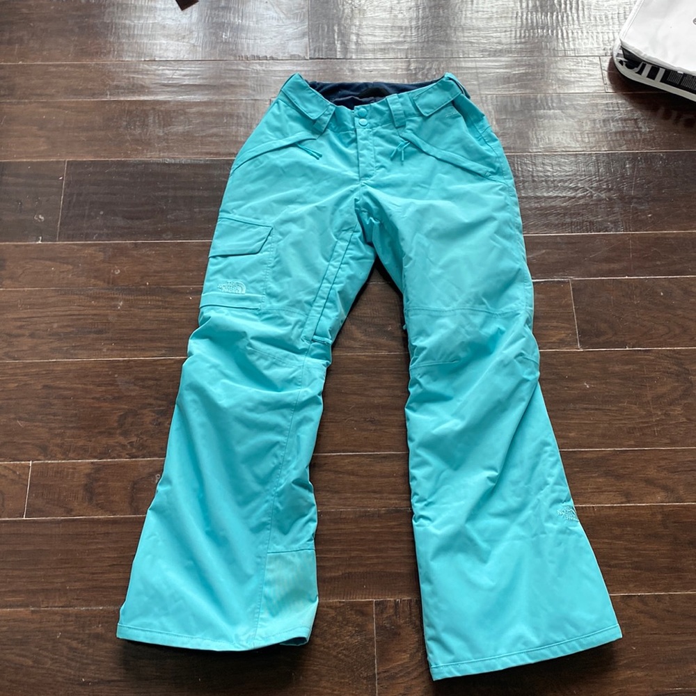 Blue northface dry vent snow pants